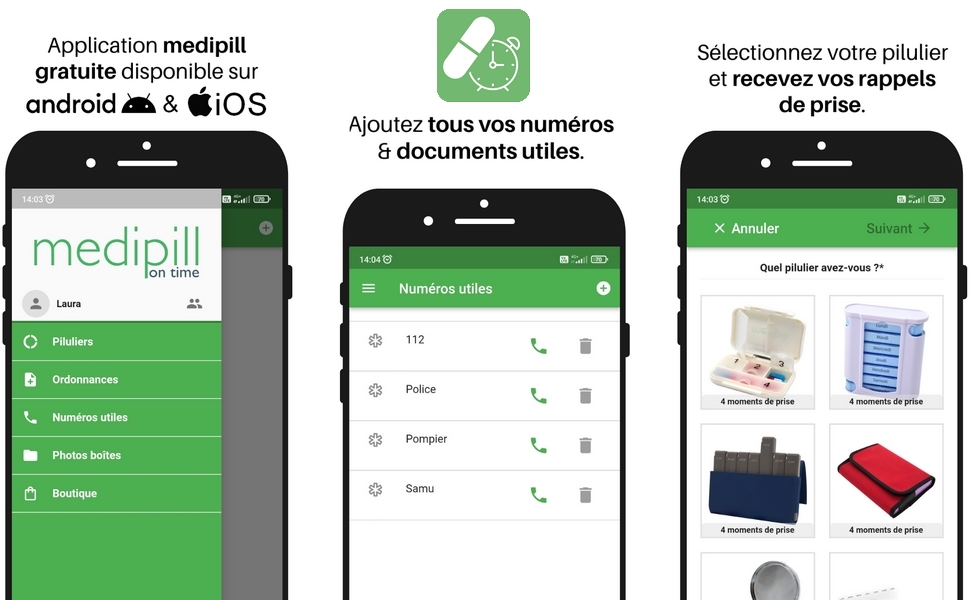 Application medipill